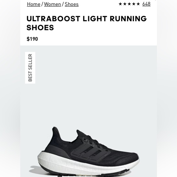 Adidas Ultraboost Light Running Sneakers – Women’s 8.5 – Brand New - Picture 2 of 14